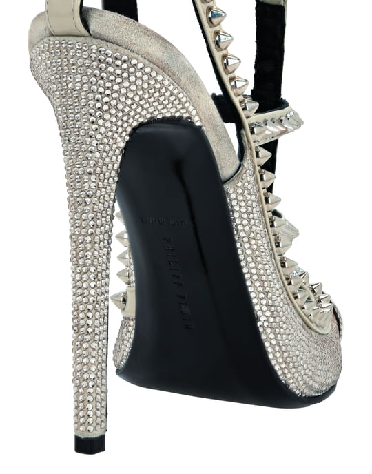 Sandalias Tacones Altos Skull - Image 3