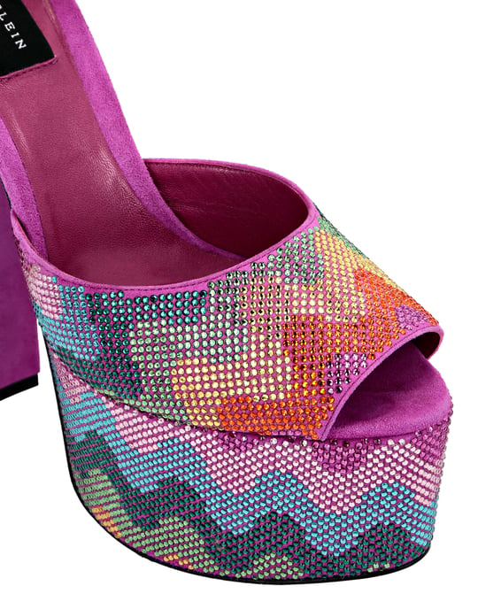 Sandalias Tacones Altos Rainbow Waves - Image 2