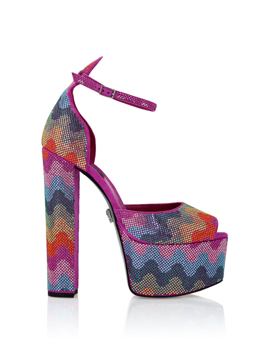 Sandalias Tacones Altos Rainbow Waves - Image 3