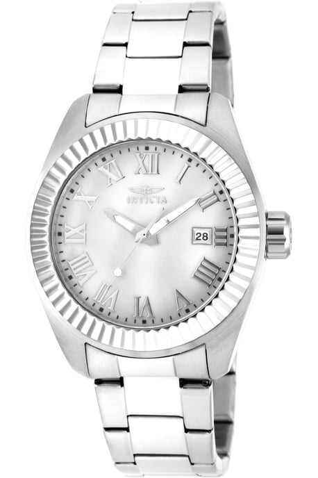 Invicta Angel 20315 Reloj de Mujer - Movimiento de Cuarzo - Acero Inoxidable con Esfera Blanca - 40 mm - Image 1