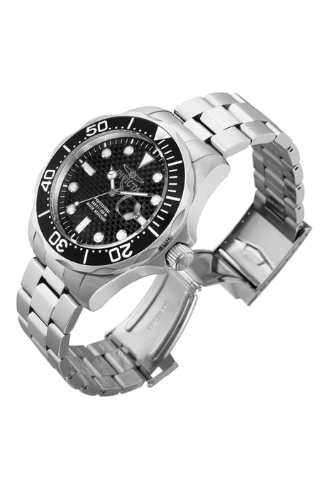 Invicta Pro Diver 12562 Reloj de Hombre - Movimiento de Cuarzo - Acero Inoxidable con Esfera Negra - 47 mm - Image 2