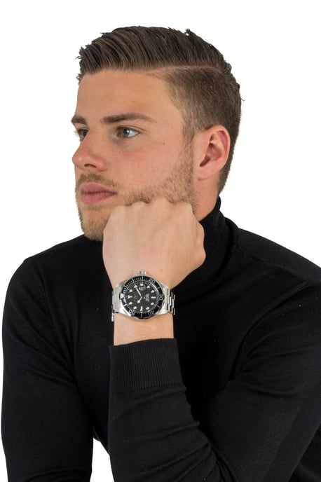Invicta Pro Diver 12562 Reloj de Hombre - Movimiento de Cuarzo - Acero Inoxidable con Esfera Negra - 47 mm - Image 5