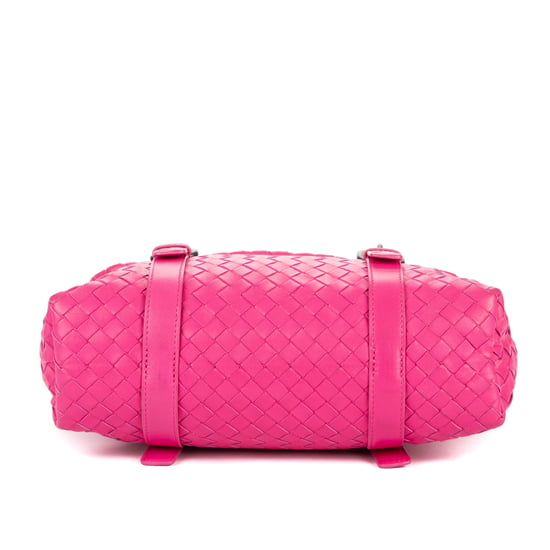 Bottega Veneta Flap Messenger en rosa Cuero de becerro - Image 6