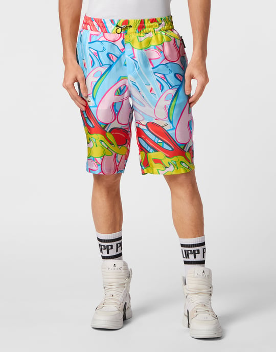 Pantalones Cortos Bombing Graffiti - Image 2