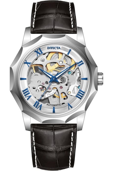 Invicta Objet D Art 69127 Reloj de Hombre - Movimiento Automático - Acero Inoxidable con Esfera Plateada - 42 mm - Image 1