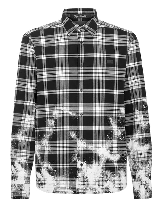 Camisa Slim Fit Gothic Plein - Image 1