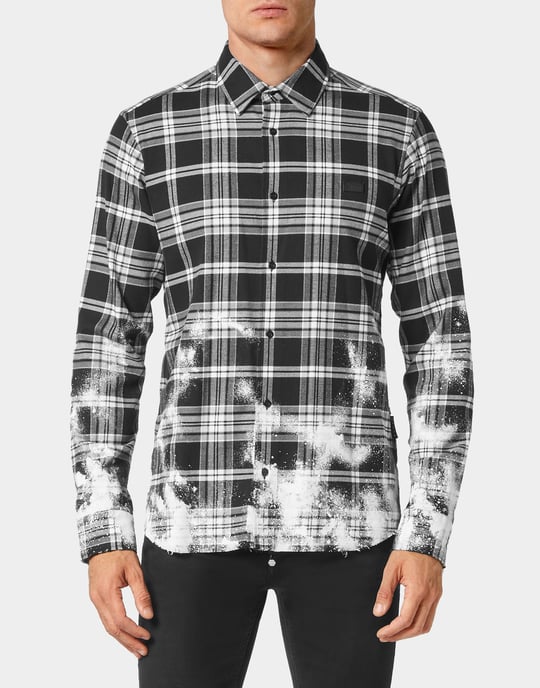 Camisa Slim Fit Gothic Plein - Image 2