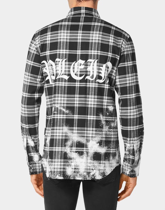 Camisa Slim Fit Gothic Plein - Image 5