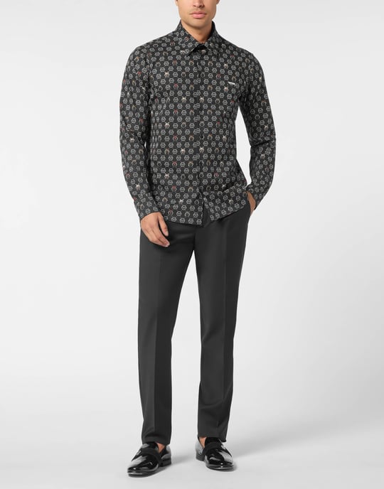 Camisa Sugar Daddy Cut Ls Monogram - Image 4