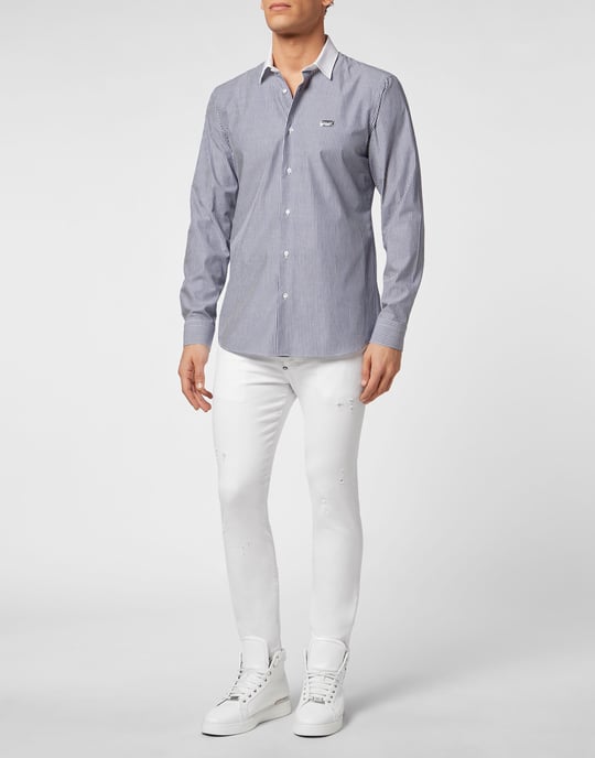 Camisa Slim Fit Skull And Plein - Image 3