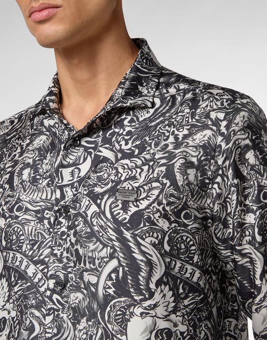 Camisa Slim Fit Tattoo - Image 5