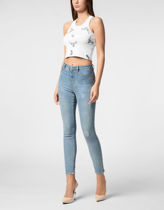 Camiseta De Tirantes Flowers - Image 3