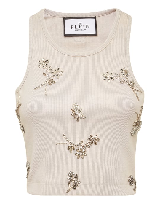 Camiseta De Tirantes Flowers - Image 1