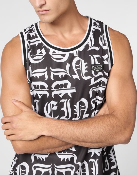 Camiseta De Tirantes Gothic Plein - Image 5