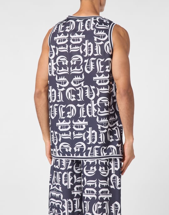 Camiseta De Tirantes Gothic Plein - Image 4