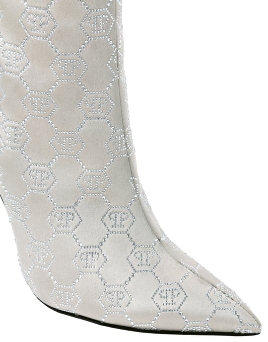 Botas Tacón Medio Monogram - Image 3