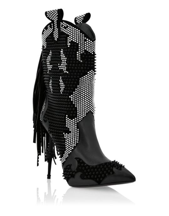 Botas Tacón Bajo Alto - Image 1