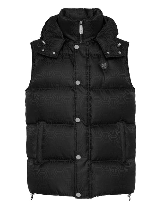 Chaqueta De Plumón Chaleco Monogram - Image 1