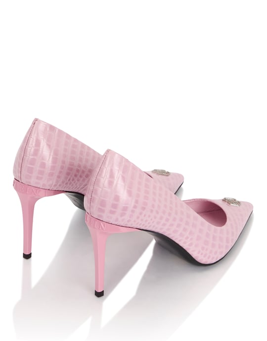 Cocco Print Decolette Mid Heels Hexagon 9 - Image 3