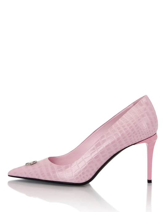 Cocco Print Decolette Mid Heels Hexagon 9 - Image 4