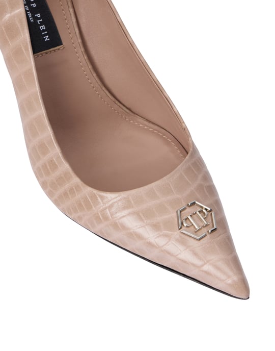 Cocco Print Decolette Mid Heels Hexagon 9 - Image 2