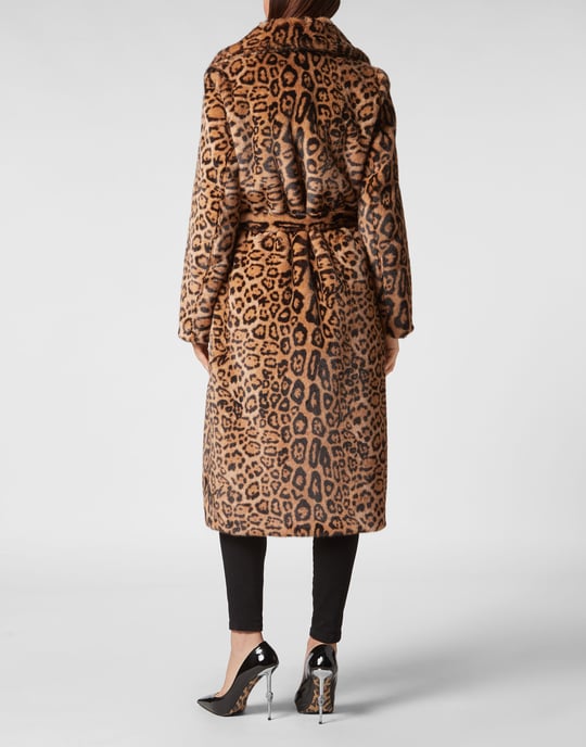Abrigo Largo Leopard - Image 3