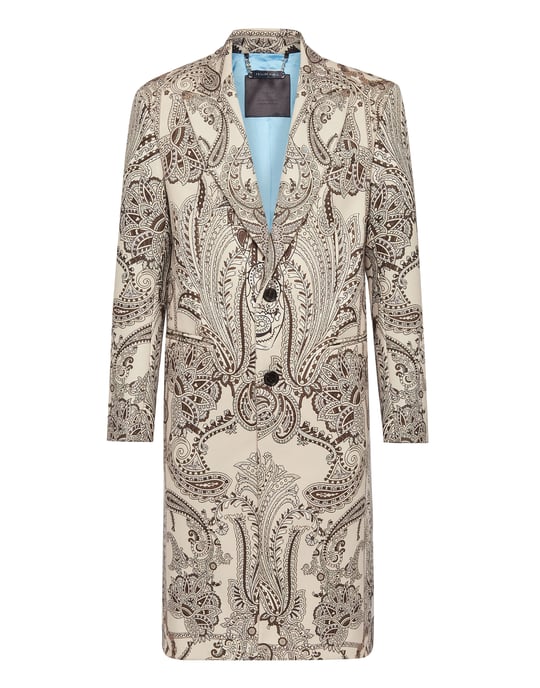 Abrigo Largo Paisley - Image 1