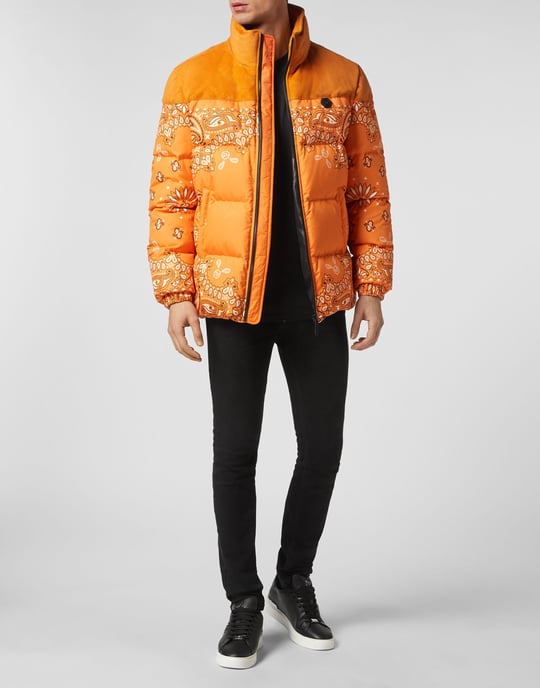 Chaqueta De Nylon Paisley - Image 4