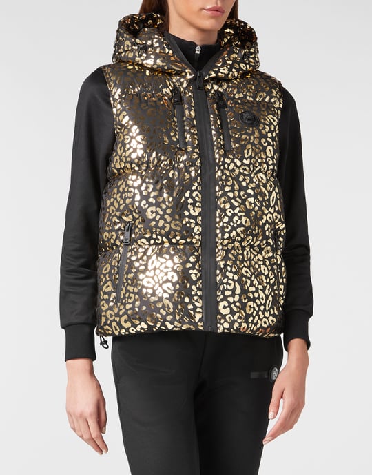 Chaleco De Plumón Leopard - Image 2