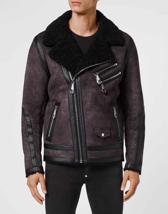 Chaqueta Motera Iconic Plein - Image 2