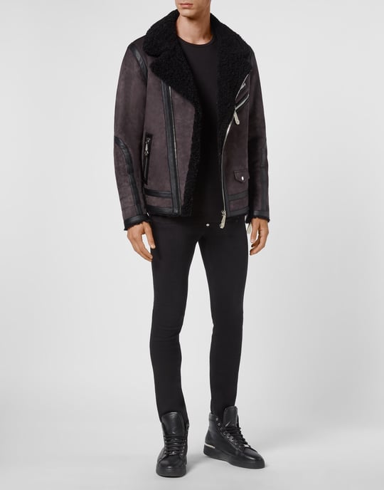 Chaqueta Motera Iconic Plein - Image 3
