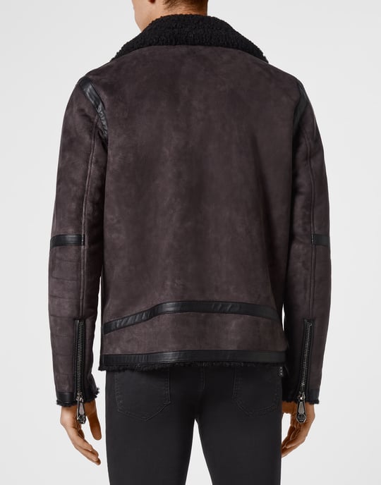 Chaqueta Motera Iconic Plein - Image 4