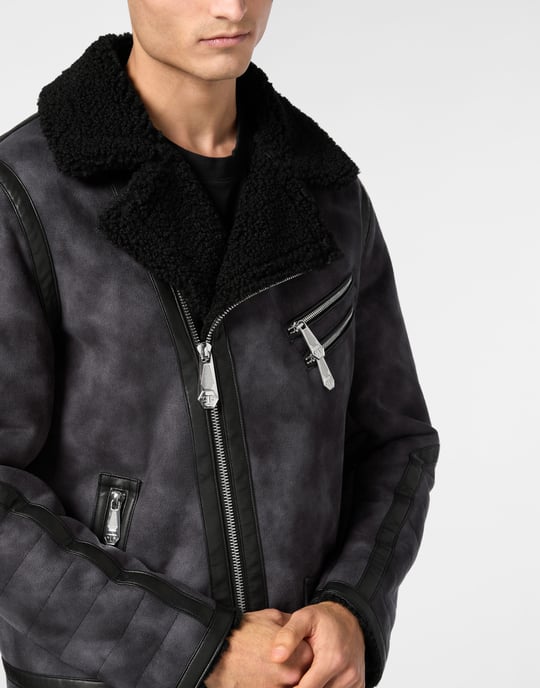 Chaqueta Motera Iconic Plein - Image 5