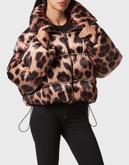 Chaqueta De Plumón Leopard - Image 2