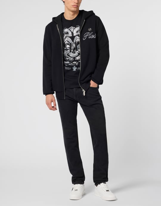 Zip Hoodie Signature Embroidery - Image 4