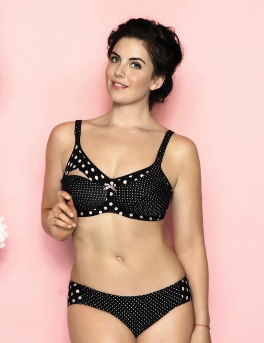 5034 Anita Maternity Polka Dot Padded Nursing Bra - Image 5