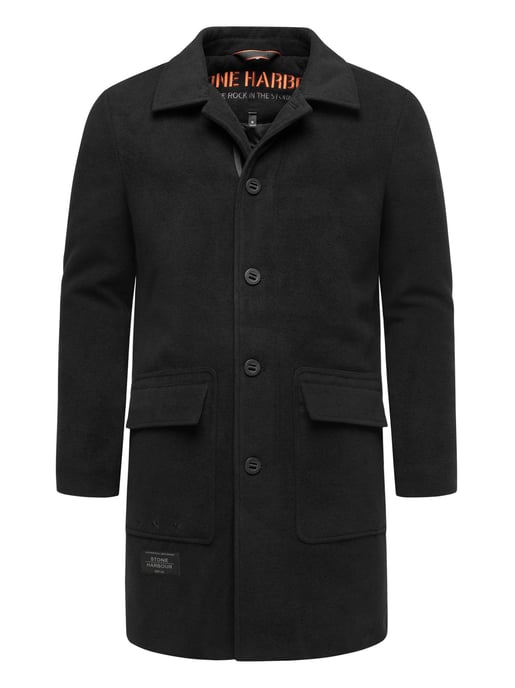 Abrigo para hombre Stone Harbour Thiagoo con interior desmontable y capucha - Image 3
