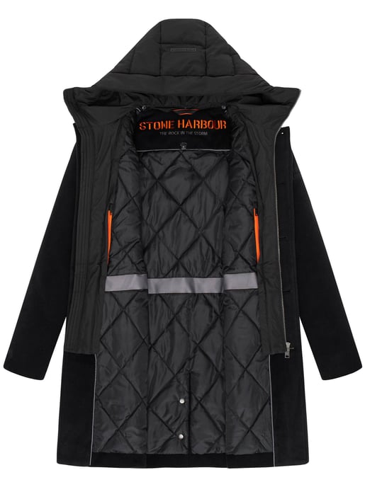 Abrigo para hombre Stone Harbour Thiagoo con interior desmontable y capucha - Image 5