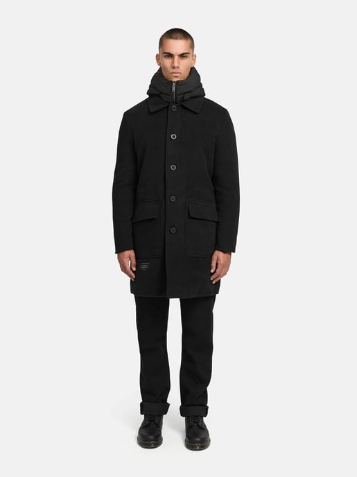Abrigo para hombre Stone Harbour Thiagoo con interior desmontable y capucha - Image 6