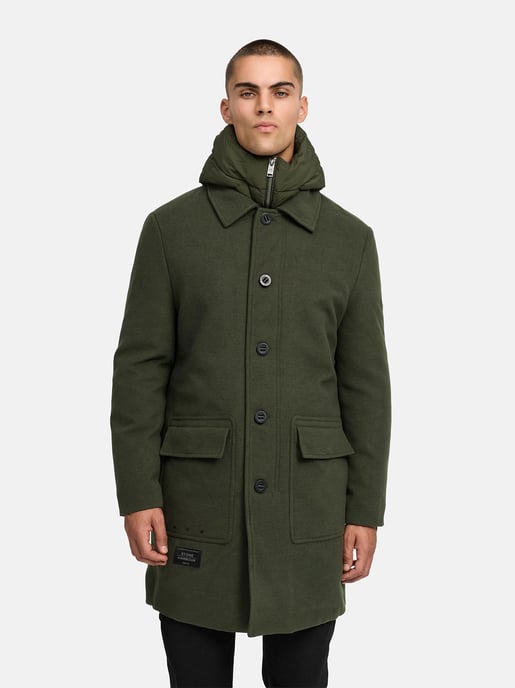 Abrigo para hombre Stone Harbour Thiagoo con interior desmontable y capucha - Image 6