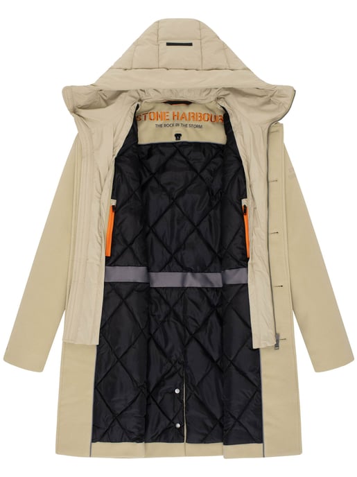 Abrigo para hombre Stone Harbour Thiagoo con interior desmontable y capucha - Image 5