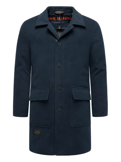 Abrigo para hombre Stone Harbour Thiagoo con interior desmontable y capucha - Image 3