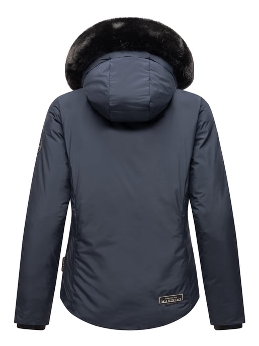 Chaqueta corta de invierno Marikoo con peluche y capucha – Morinaa - Image 5