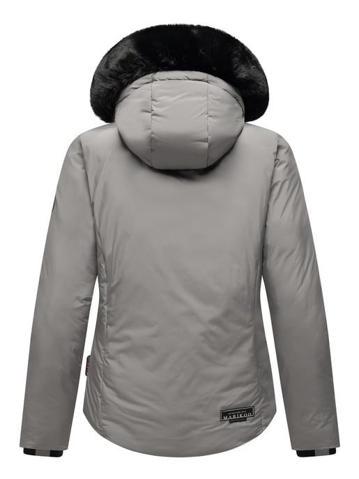Chaqueta corta de invierno Marikoo con peluche y capucha – Morinaa - Image 5