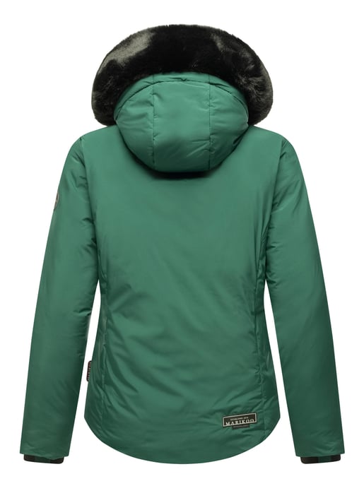 Chaqueta corta de invierno Marikoo con peluche y capucha – Morinaa - Image 5