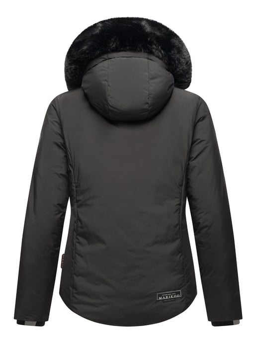 Chaqueta corta de invierno Marikoo con peluche y capucha – Morinaa - Image 5