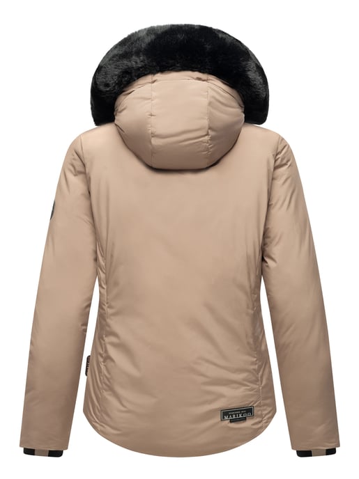 Chaqueta corta de invierno Marikoo con peluche y capucha – Morinaa - Image 5