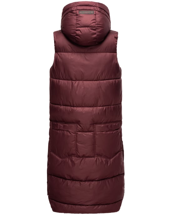 Chaleco acolchado mujer Marikoo Sayorii – largo, cálido y con capucha - Image 4