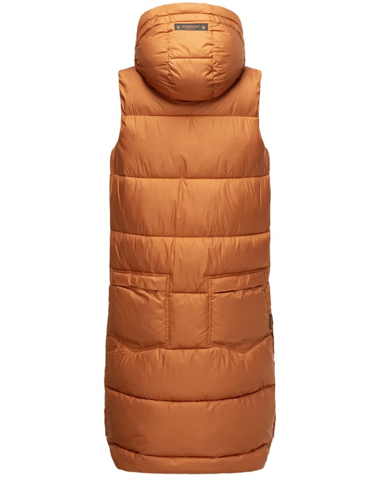 Chaleco acolchado mujer Marikoo Sayorii – largo, cálido y con capucha - Image 4