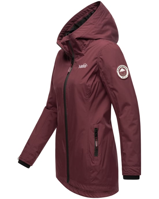 Chaqueta de entretiempo para mujer Marikoo Honigbeere con capucha - Image 3